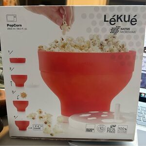 Le’kue’ Popcorn Microwave popper